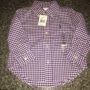 NWT Ralph Lauren Button down shirt🏇🏻